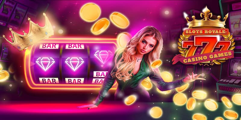 Giao diện Slot Game trên 77Bet